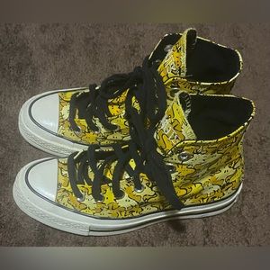 CONVERSE ALL STAR CHUCK TAYLOR HIGH TOPS CHARLIE BROWN